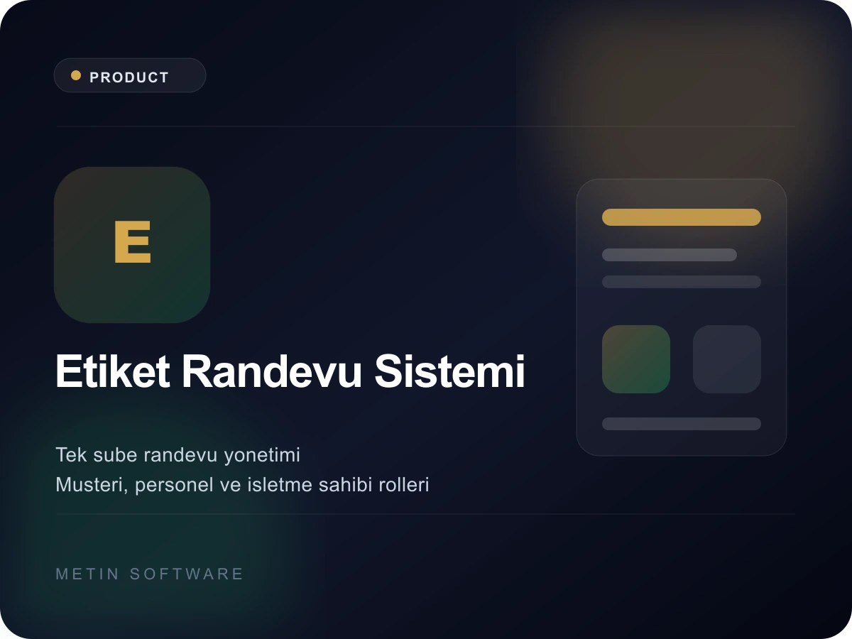 Tek Şubeli Bir Kuaför İçin Randevu Sistemi Tasarlarken Öğrendiklerim